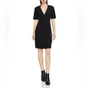 BCBGMaxAzria Dress | Esmerelda Faux Wrap Dress | Black | Size 8